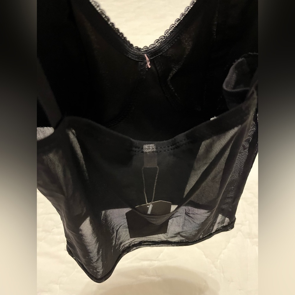 NWT Mesh Bustier Corset Top - S - Picture 3 of 7
